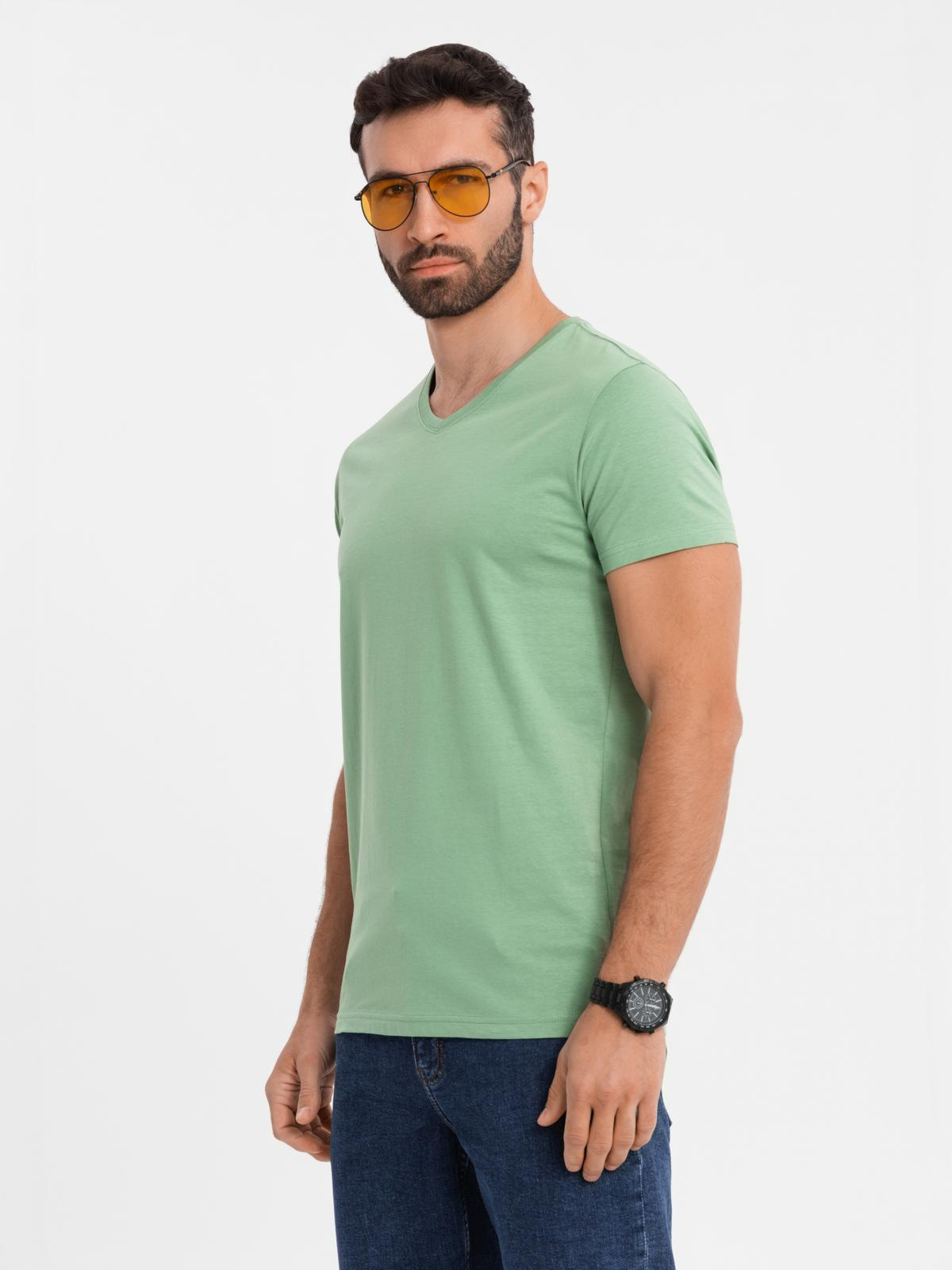 Ombre Clothing meeste V-kaelusega T-särk - Image 70