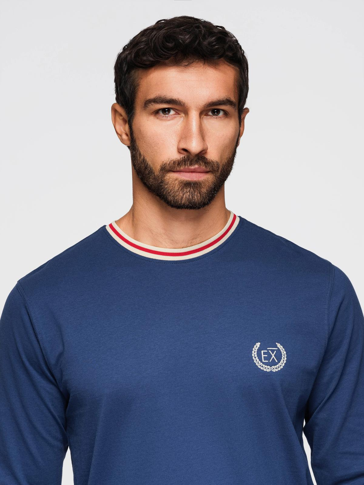 Ombre Clothing meeste pika varrukaga puuvillane särk - Image 10