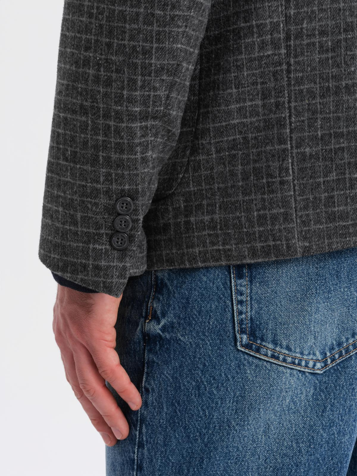Meeste ruuduline pintsak Ombre Clothing - Image 6
