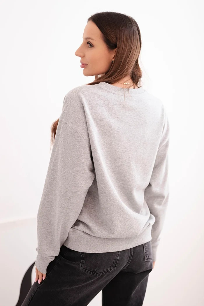 Kesi naiste puuvillane oversized dressipluus - Image 74