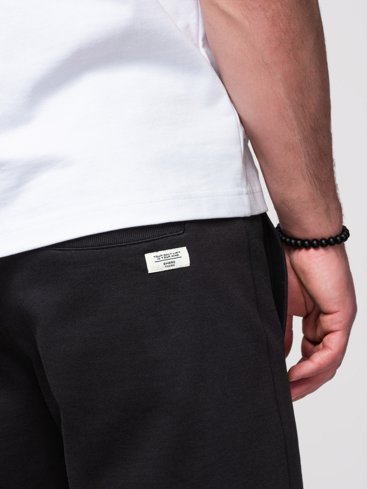 Ombre Clothing meeste puuvillased lühikesed dressipüksid - Image 15
