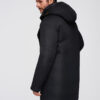 Ombre Clothing meeste kapuutsiga pikem jope - Thumbnail Image 6