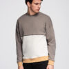 Meeste ülisuur kontrastse plokiga dressipluus Ombre Clothing - Thumbnail Image 8