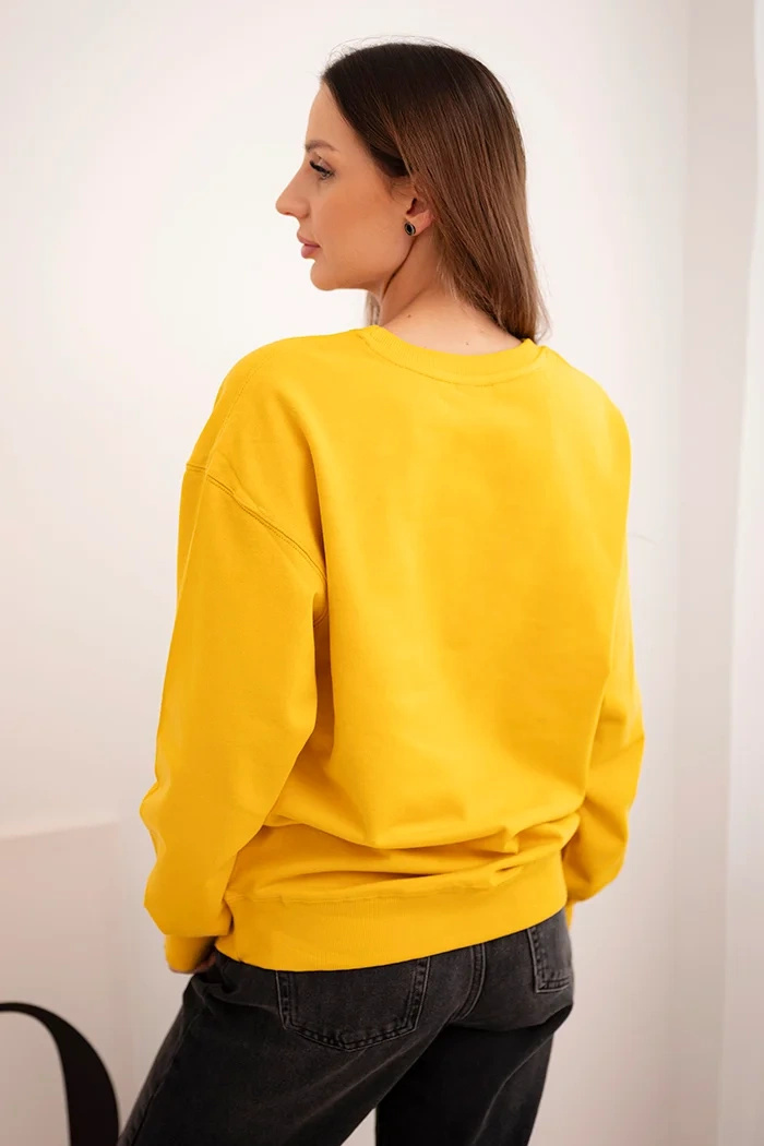 Kesi naiste puuvillane oversized dressipluus - Image 123