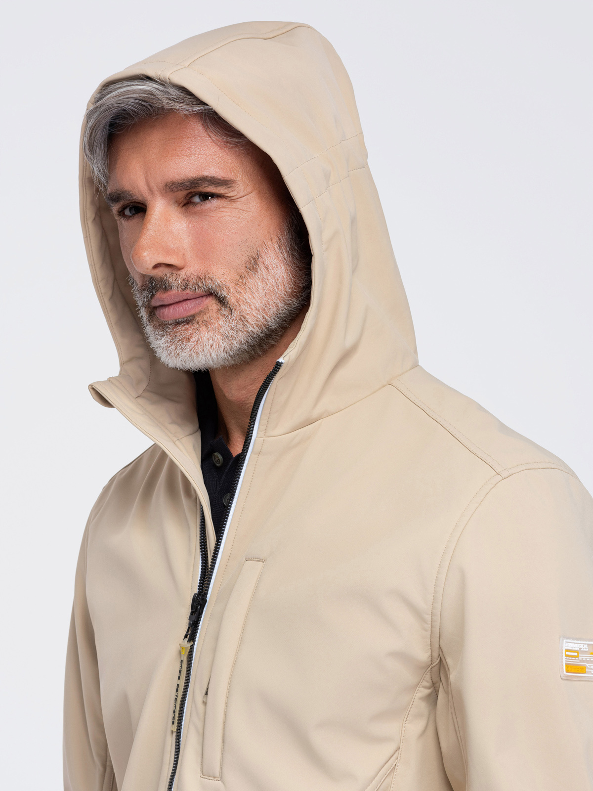 Meeste softshell-jakk Ombre kapuutsiga - Image 13