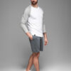 Ombre Clothing meeste puuvillased lühikesed püksid - Thumbnail Image 21
