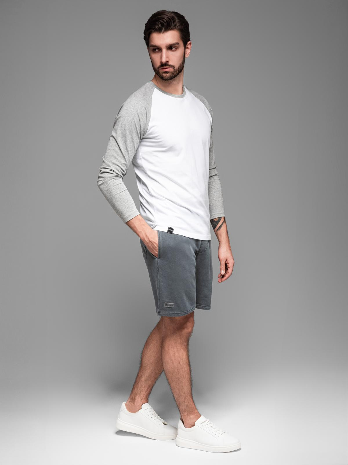 Ombre Clothing meeste puuvillased lühikesed püksid - Image 21
