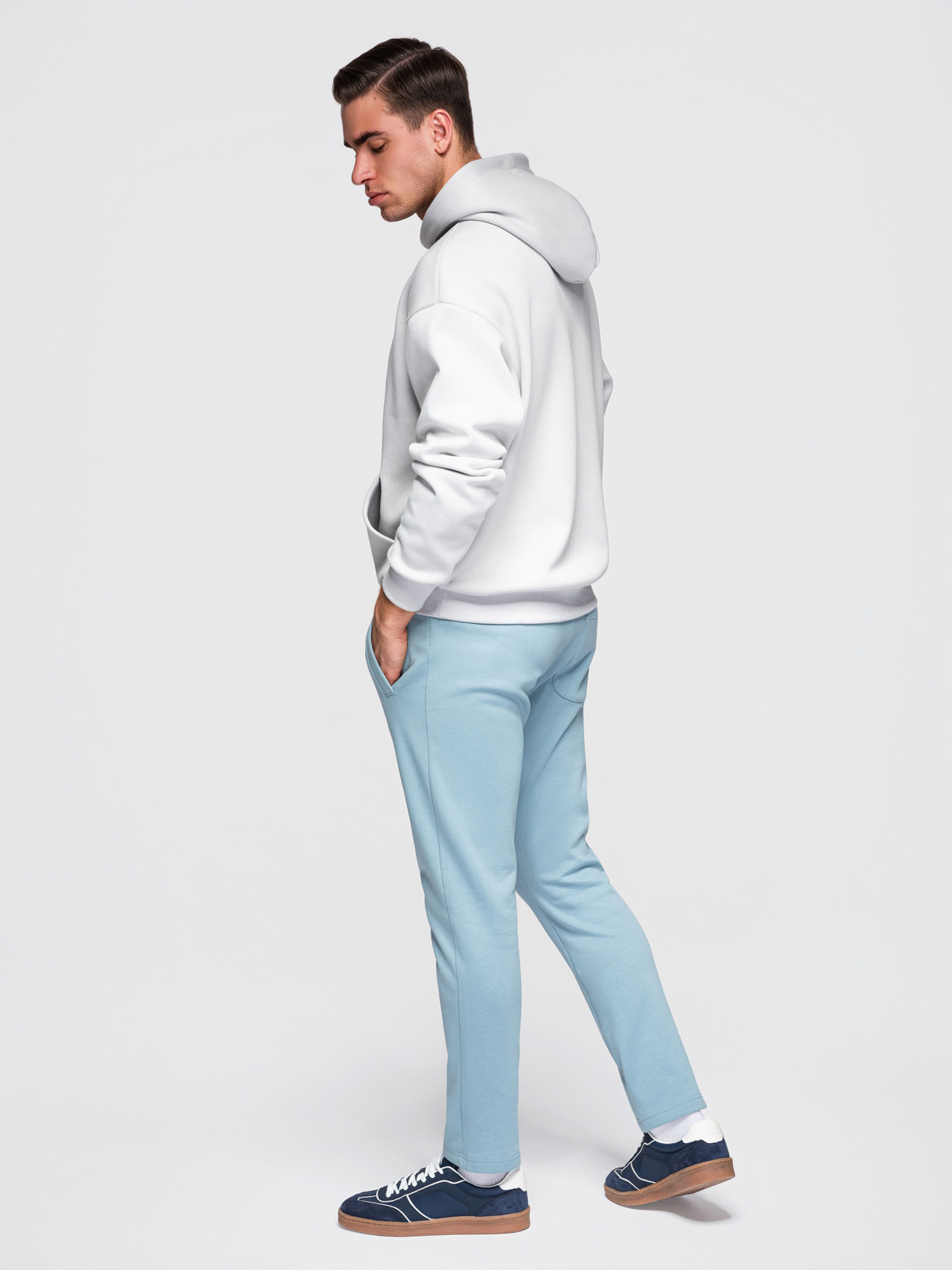 Meeste puuvillased dressipüksid Ombre Clothing - Image 58