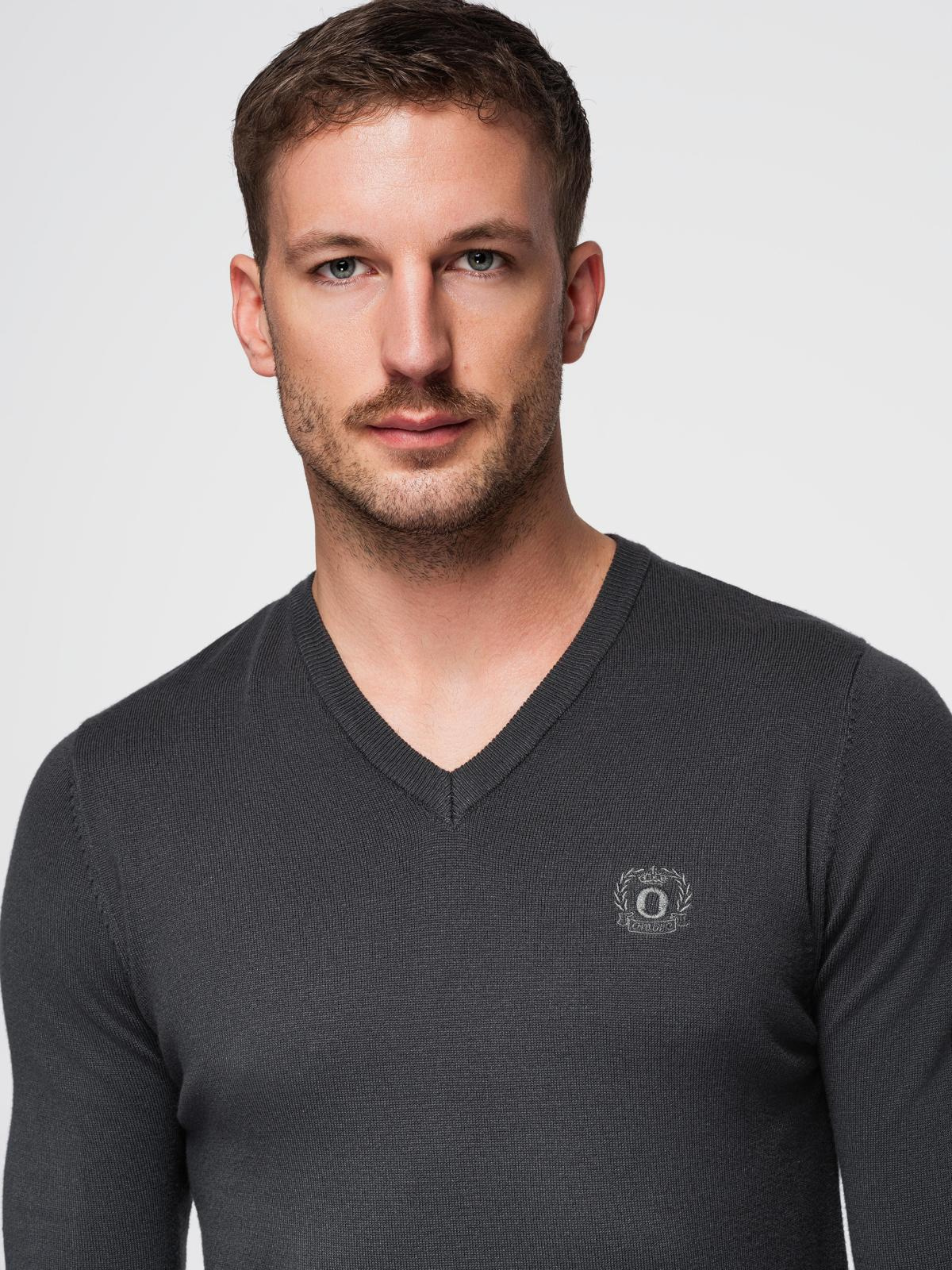 Ombre Clothing meeste V-kaelusega kampsun - Image 25