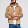 Ombre Clothing meeste lukuga kapuutsiga dressipluus - Thumbnail Image 12