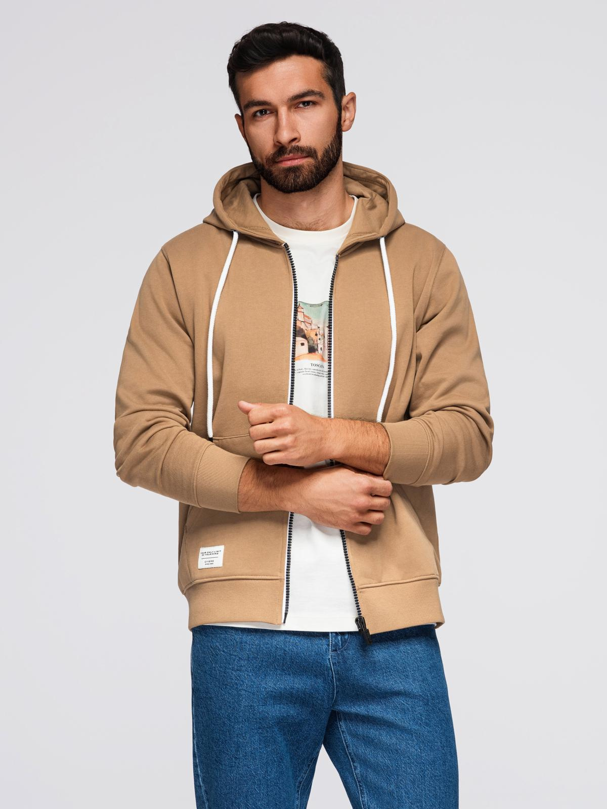 Ombre Clothing meeste lukuga kapuutsiga dressipluus - Image 12