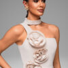 kleit naistele - ecru - Thumbnail Image 2