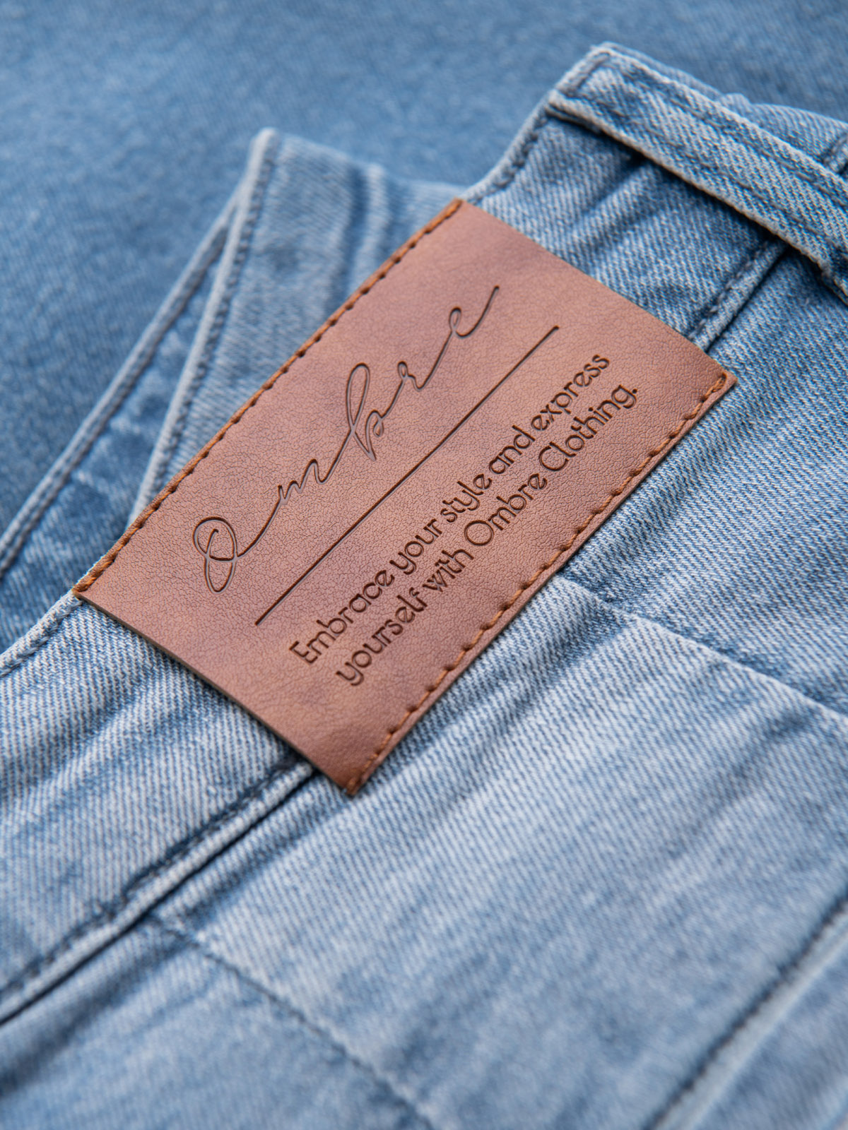 Ombre Clothing meeste teksapüksid puuvillast - Image 10