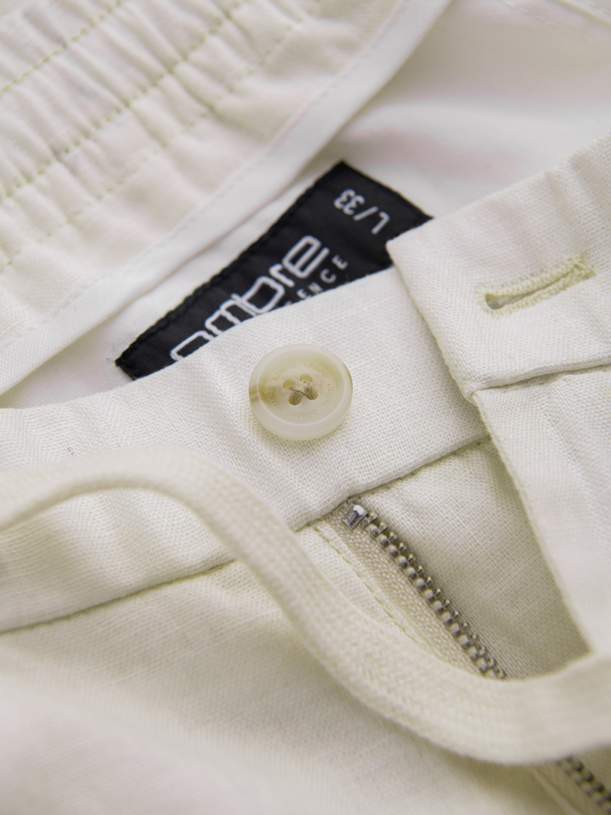 Ombre Clothing linasegused meeste chino-püksid - Image 6