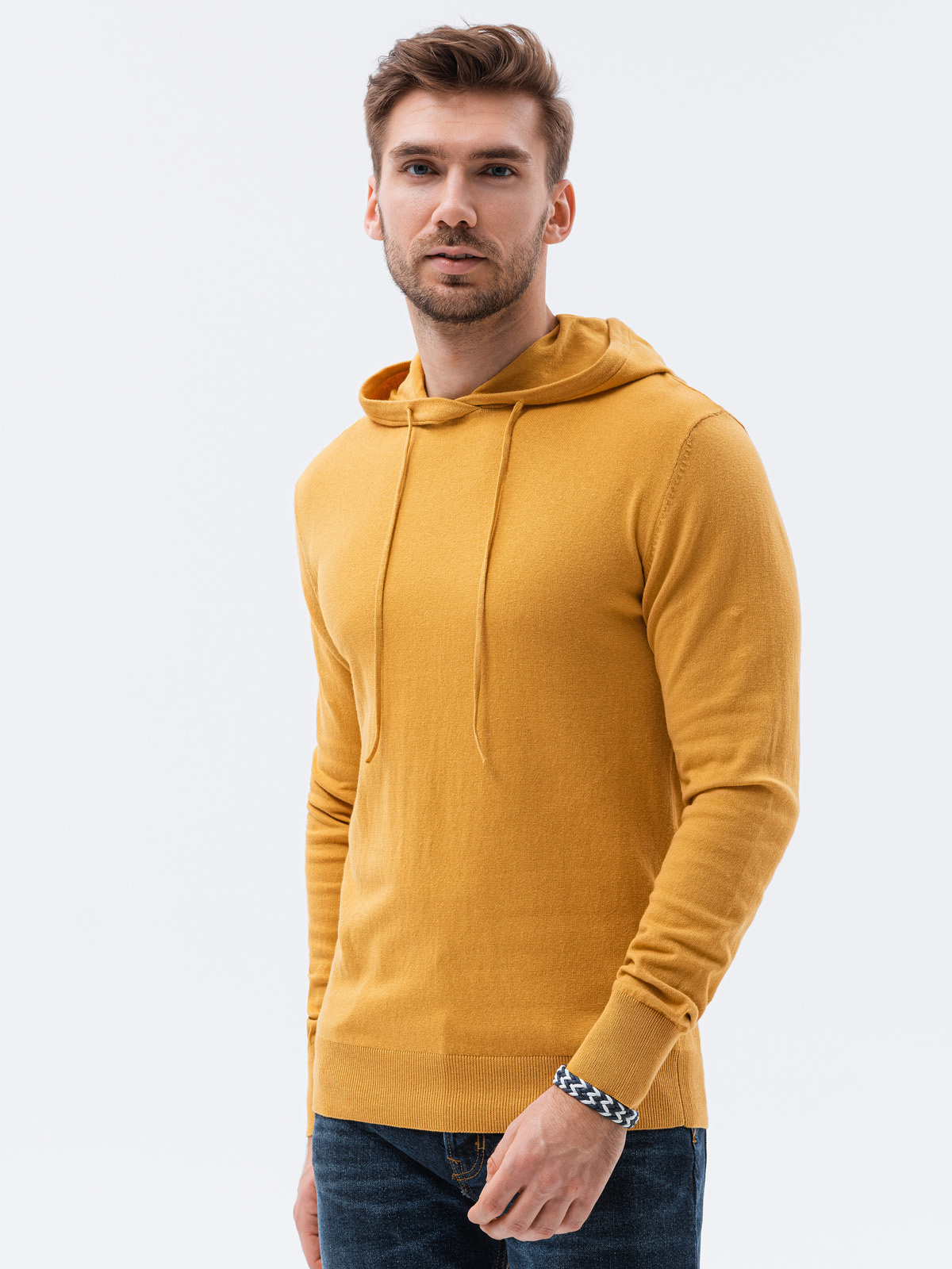 Ombre Clothing meeste kapuutsiga kootud kampsun - Image 1
