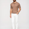 Meeste vertikaalse soonikkoega polosärk Ombre Clothing - Thumbnail Image 31