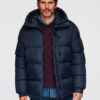 Ombre Clothing meeste tepitud kapuutsiga jope - Thumbnail Image 8