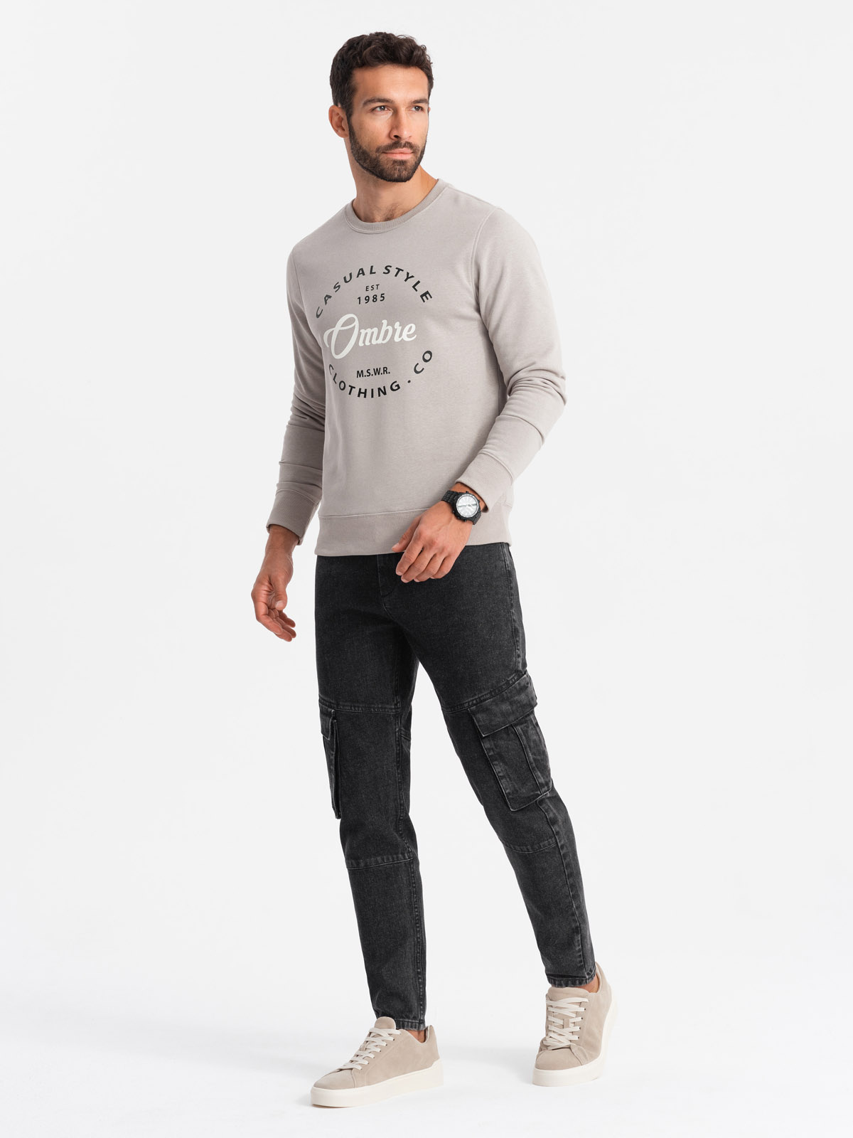 Ombre Clothing meeste cargo-teksad - Image 1