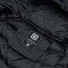 Meeste tepitud kevad-sügisjope kapuutsiga Ombre Clothing - Thumbnail Image 3