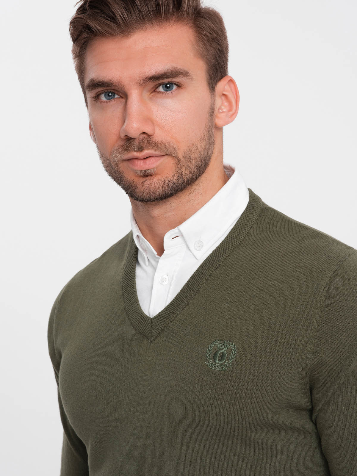 Meeste V-kaelusega kampsun Ombre Clothing - Image 59