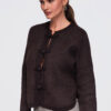 Ombre Clothing naiste nööpkinnisega kootud kampsun - Thumbnail Image 11