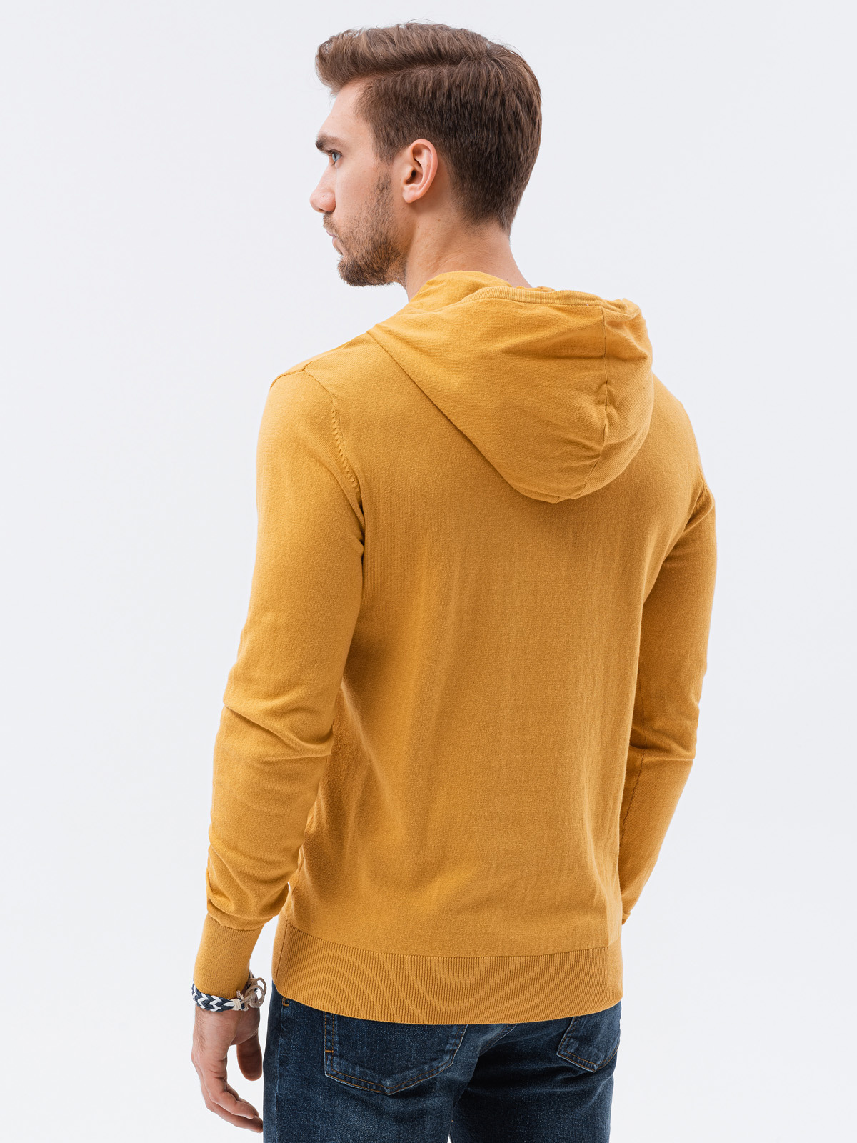 Ombre Clothing meeste kapuutsiga kootud kampsun - Image 5