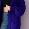 Kesi pikk kootud kardigan - Thumbnail Image 7