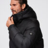 Ombre Clothing meeste tepitud kapuutsiga jope - Thumbnail Image 3