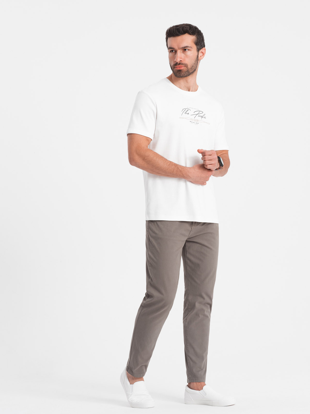 Meeste puuvillased chino-püksid Ombre Clothing - Image 30