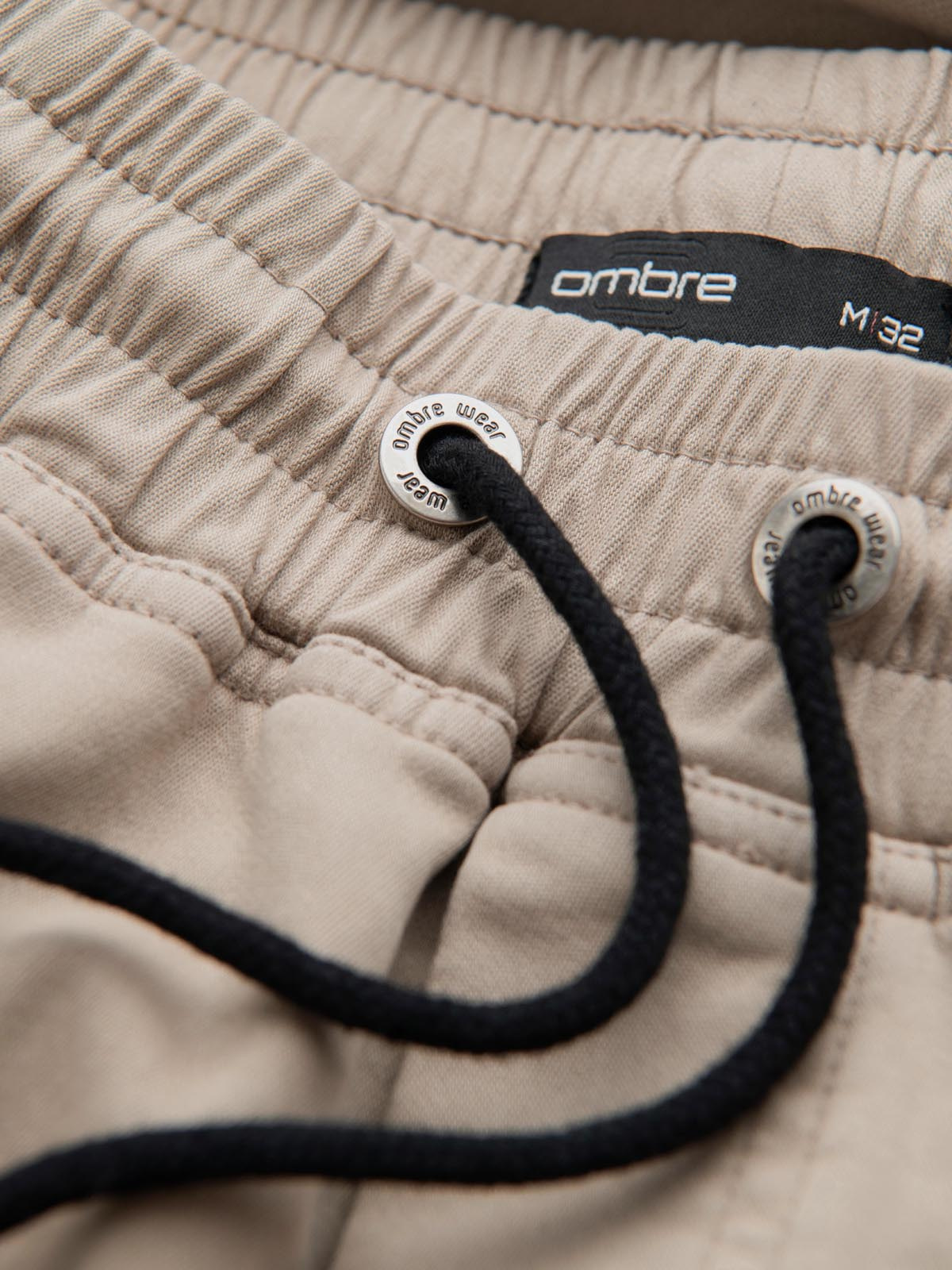 Ombre Clothing meeste vabaajapüksid elastse vöökohaga - Image 7