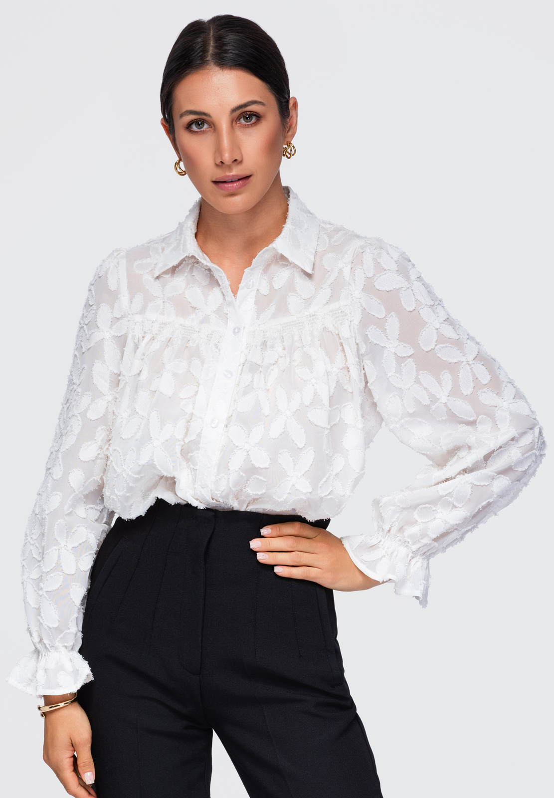 Avara lõikega naiste särk Ombre Clothing - Image 7