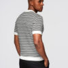 Ombre Clothing meeste kootud triibuline polosärk - Thumbnail Image 7