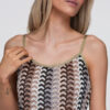 Naiste lühike ažuurne pluus Ombre Clothing - Thumbnail Image 5