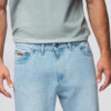 Meeste teksapüksid Ombre Clothing rebitud detailidega - Thumbnail Image 4