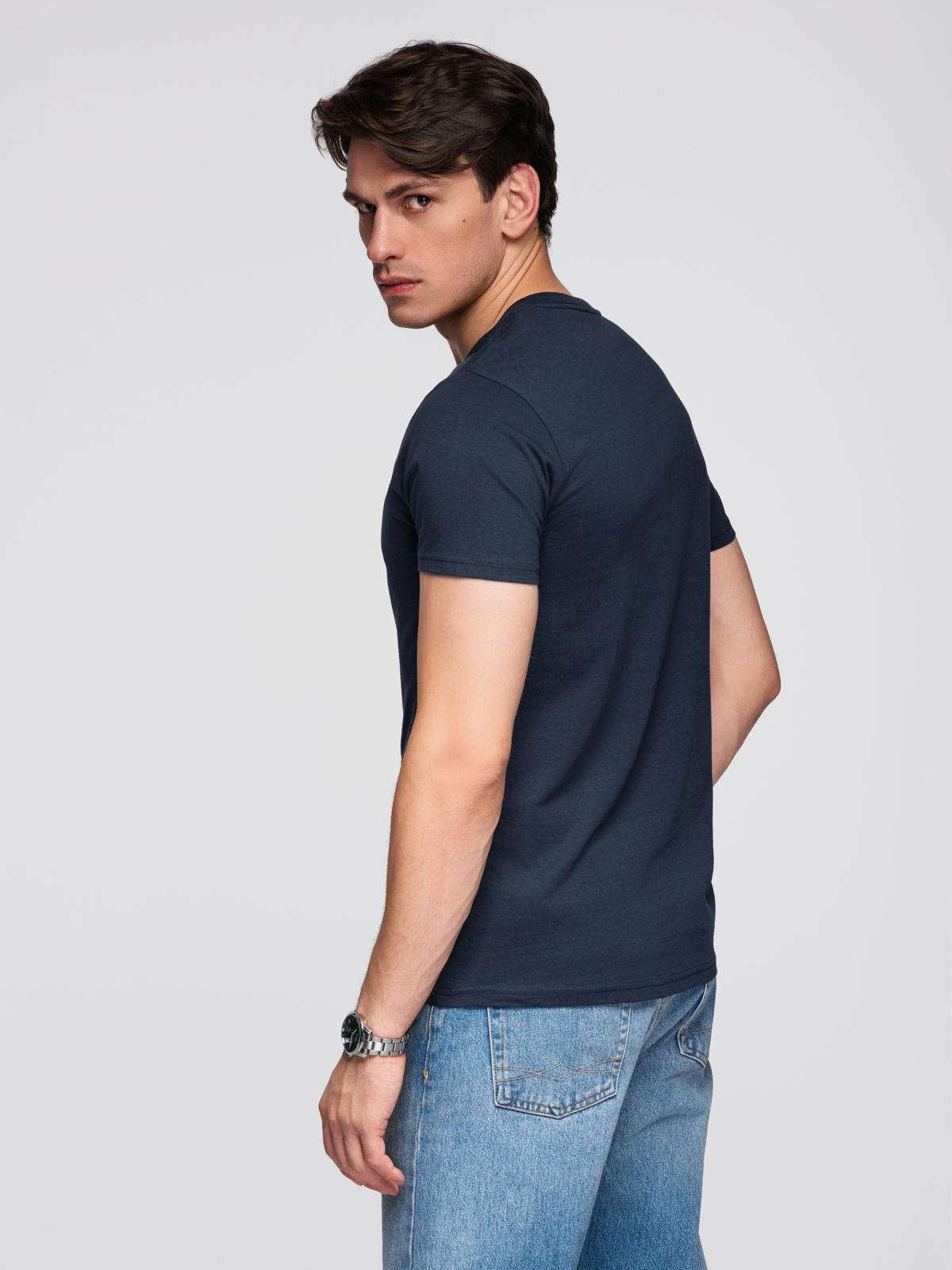 Ombre Clothing meeste V-kaelusega T-särk - Image 12