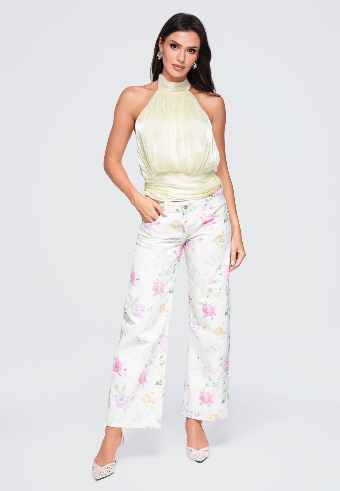 Ombre Clothing naiste halterkaelusega pluus - Image 12