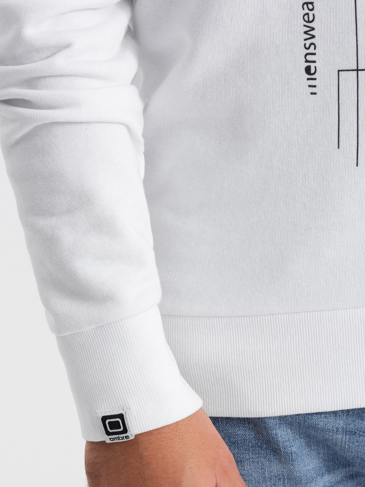 Meeste kapuutsiga dressipluus Ombre Clothing - Image 5