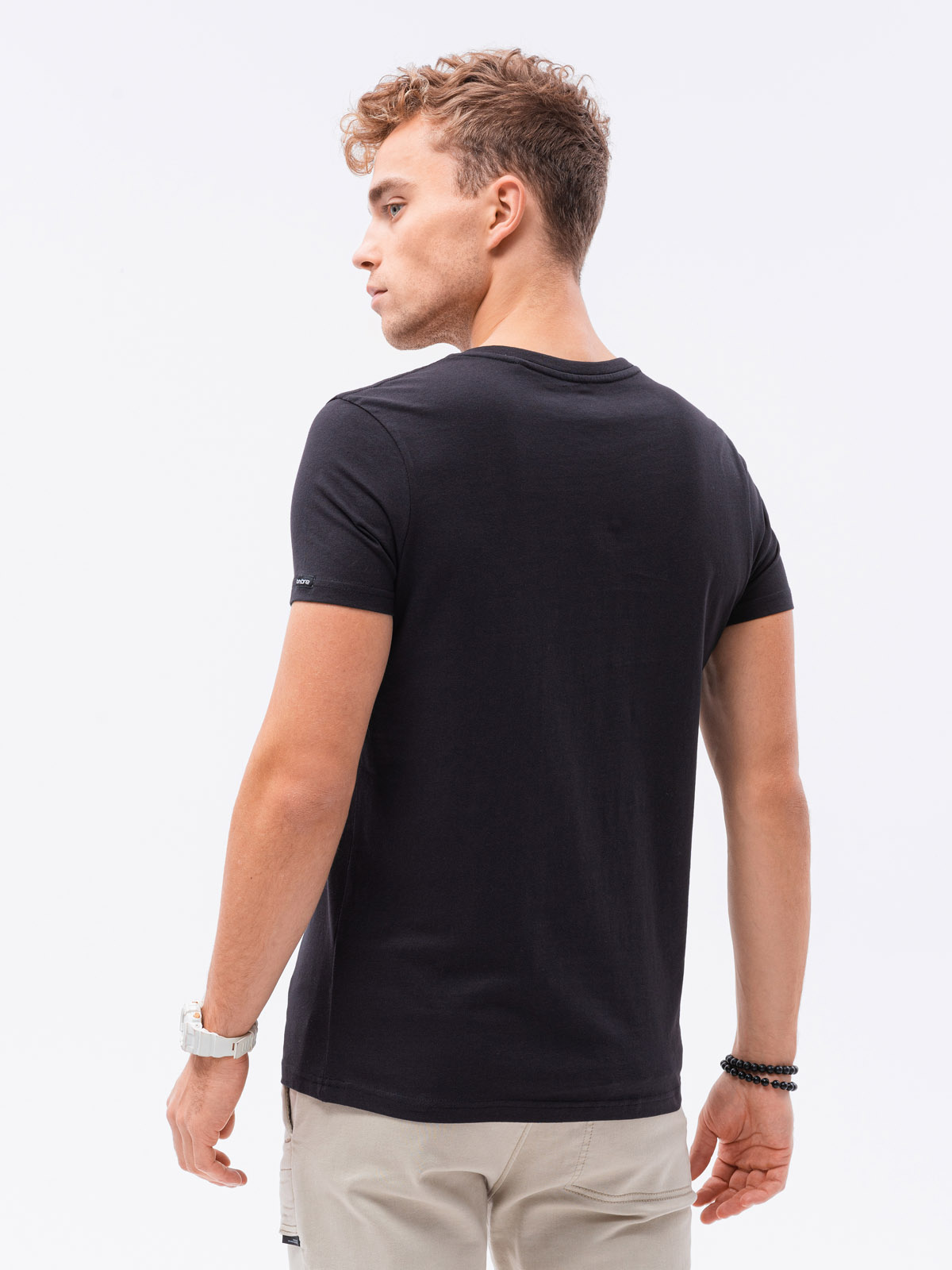tavaline t-särk s1369 - must - Image 2
