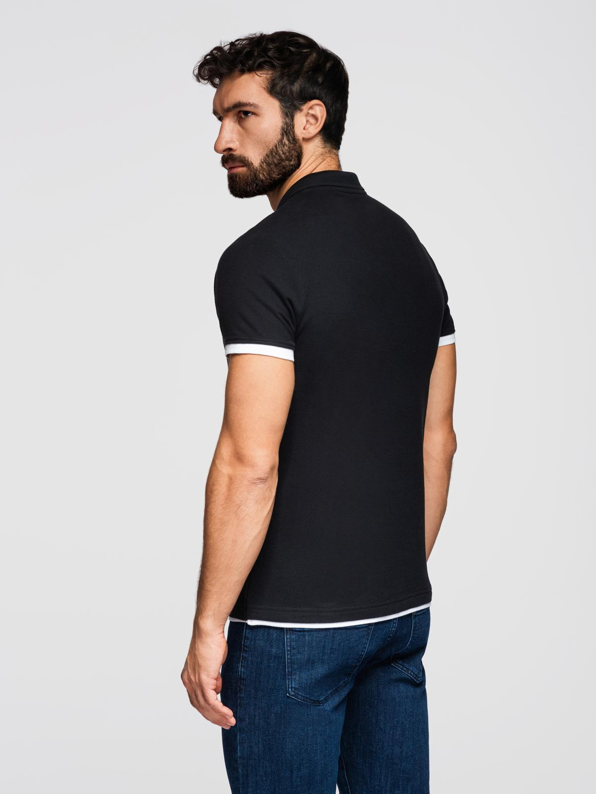 Meeste puuvillane polosärk Ombre Clothing - Image 129