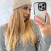 Naiste kootud talvemüts Kesi - Thumbnail Image 4