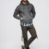 Ombre Clothing kapuutsiga meeste pusa - Thumbnail Image 4