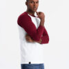 Meeste pikkade raglaanvarrukatega T-särk Ombre Clothing - Thumbnail Image 10
