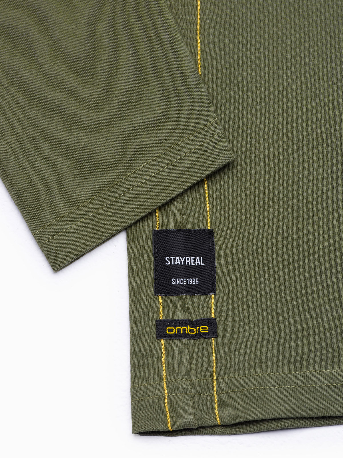 Ombre Clothing meeste pikkade varrukatega särk rinnataskuga - Image 7