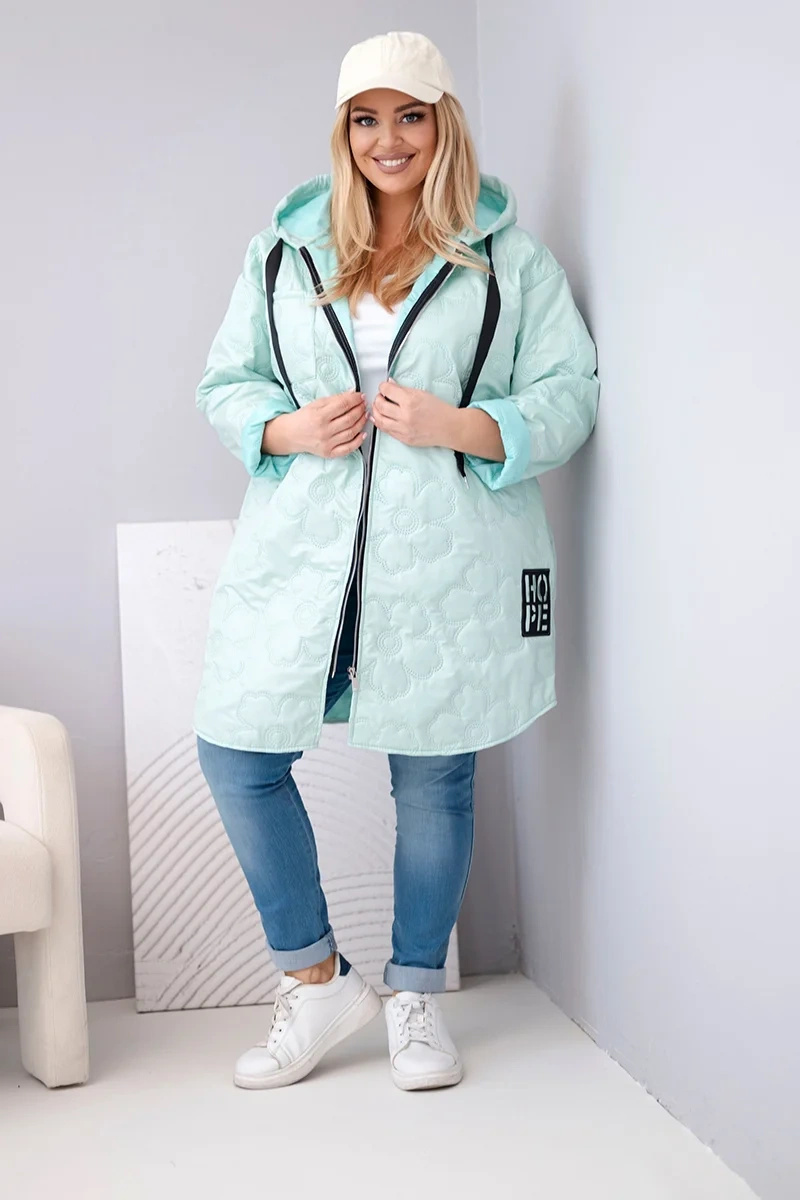 Naiste tepitud kapuutsiga jakk Kesi - Image 22