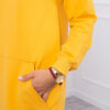 Kapuutsi ja kängurutaskuga naiste dresskleit Kesi - Thumbnail Image 4