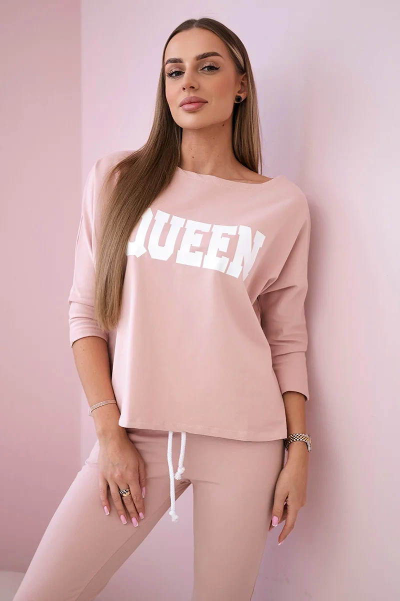 Naiste kaheosaline vabaajakomplekt Queen-trükiga - Image 2