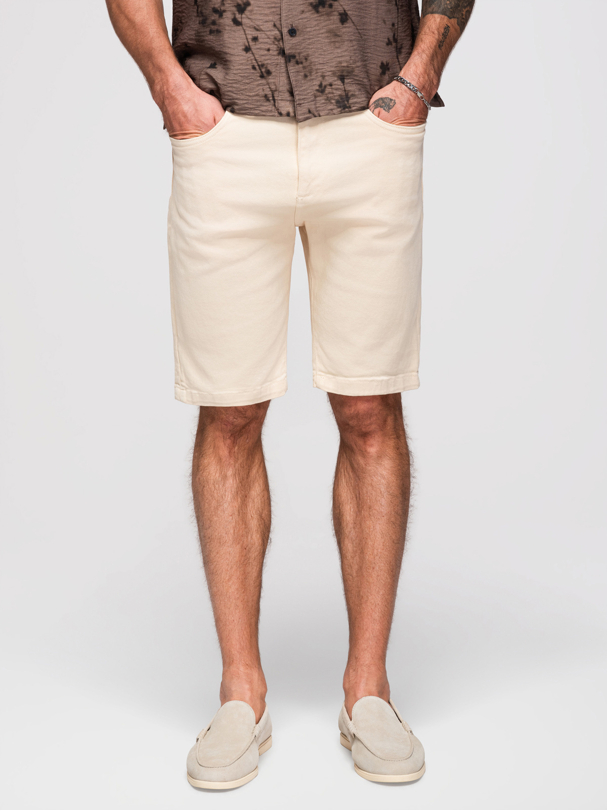 Ombre Clothing meeste lühikesed teksapüksid - Image 12