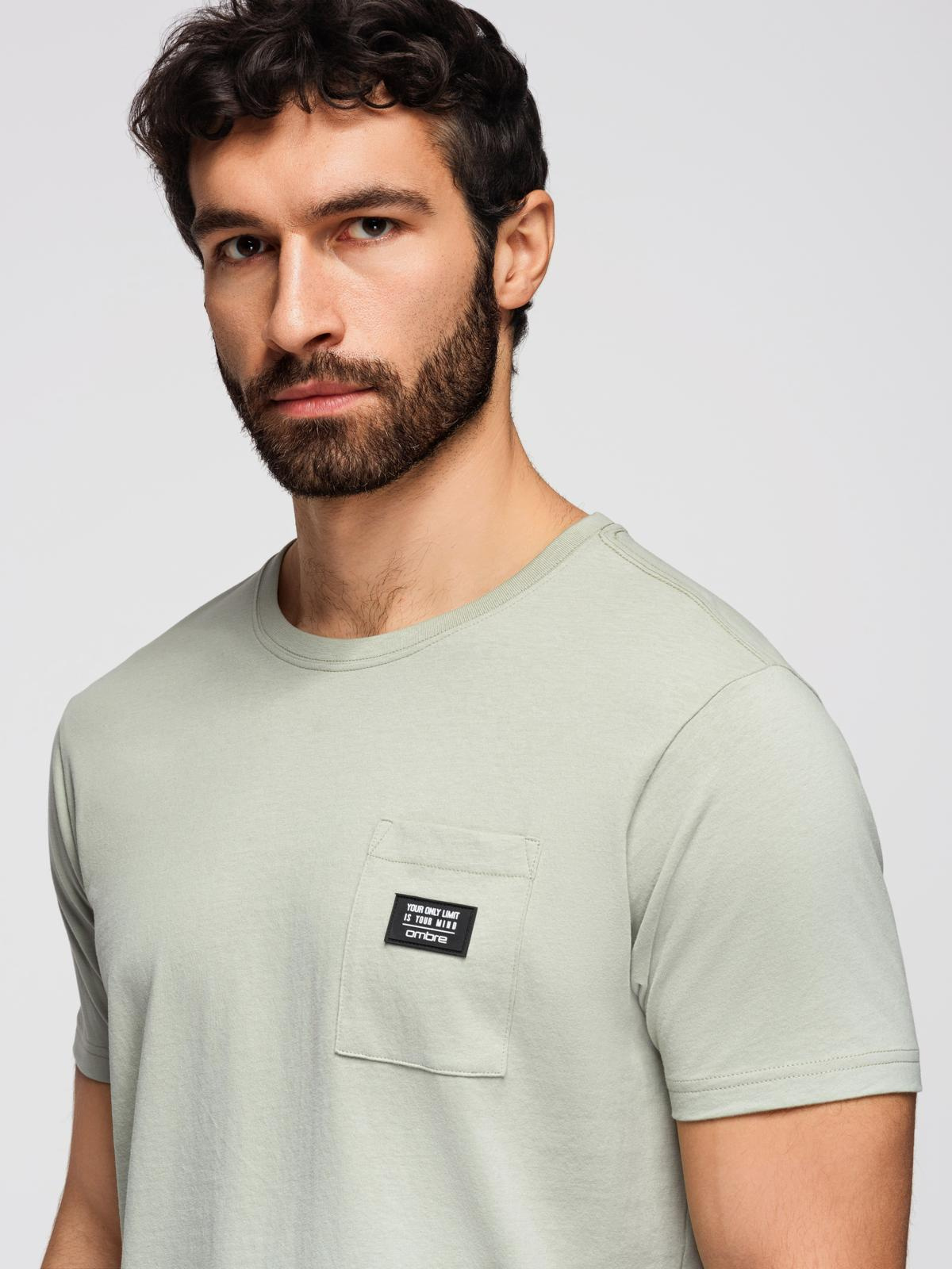 Meeste T-särk rinnataskuga Ombre Clothing - Image 2