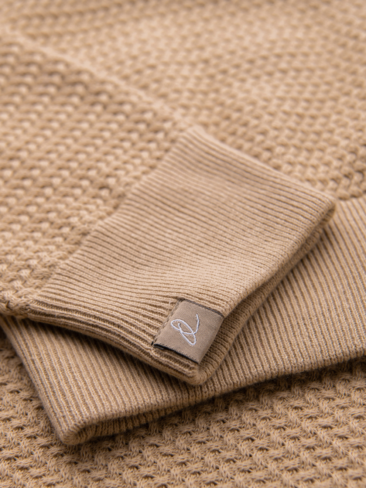 Meeste kampsun Ombre Clothing tekstuursest puuvillatrikotaažist - Image 21