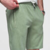 Ombre Clothing meeste kootud lühikesed püksid nööri ja taskutega - Thumbnail Image 13